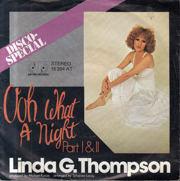 Cover Linda G. Thompson - Ooh What A Night (Part I & II) (7, Single) Schallplatten Ankauf