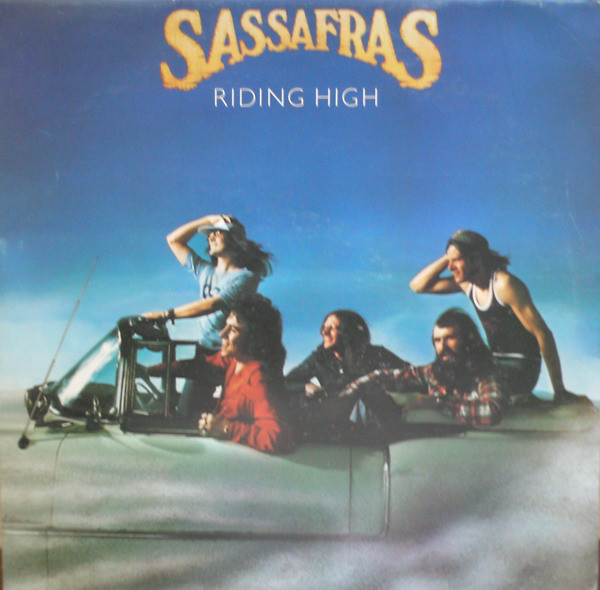 Cover Sassafras - Riding High (LP, Album) Schallplatten Ankauf