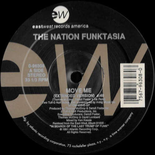 Cover The Nation Funktasia - Move Me (12) Schallplatten Ankauf