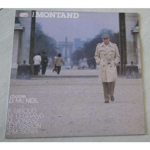Cover Yves Montand - Chante D. Mc Neil - F. Giroud - M. Legrand - M. Jonasz - J.-P. Bisson - J.-M. Sénia (LP, Album) Schallplatten Ankauf