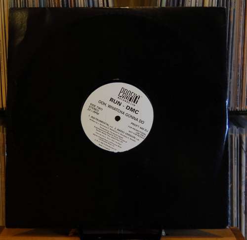 Cover Run-DMC - Ooh, Whatcha Gonna Do (12, Single, Promo) Schallplatten Ankauf