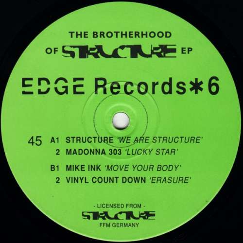 Cover Various - The Brotherhood Of Structure EP (12, EP) Schallplatten Ankauf