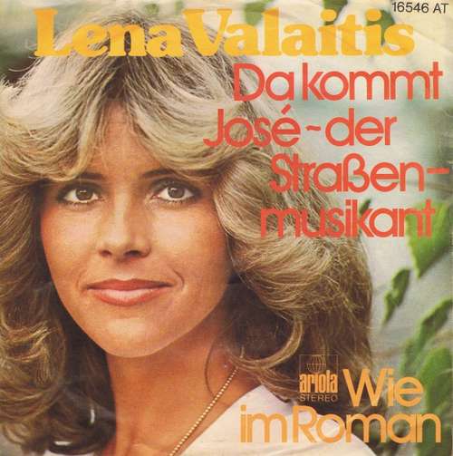 Cover Lena Valaitis - Da Kommt José - Der Straßenmusikant (7, Single) Schallplatten Ankauf