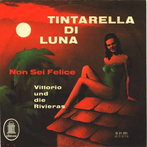Cover Vittorio* Und Die Rivieras - Tintarella Di Luna (7, Single, Mono, RE) Schallplatten Ankauf