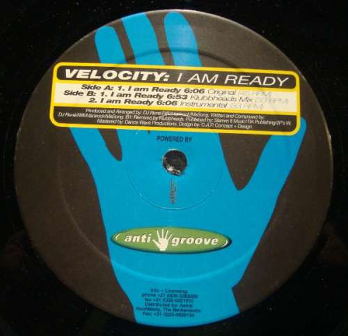 Cover Velocity (3) - I Am Ready (12) Schallplatten Ankauf
