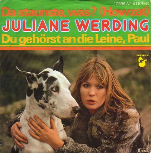 Cover Juliane Werding - Da Staunste, Was? (Howzat) (7, Single) Schallplatten Ankauf