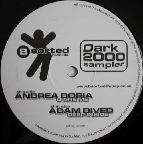 Cover Adam Dived / Andrea Doria - Dark 2000 Sampler (12, Smplr) Schallplatten Ankauf