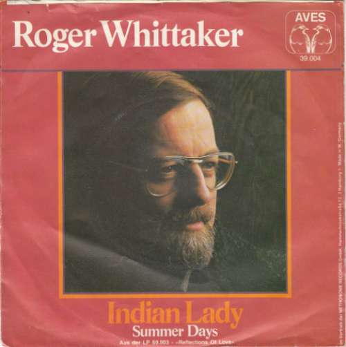 Cover Roger Whittaker - Indian Lady (7, Single) Schallplatten Ankauf