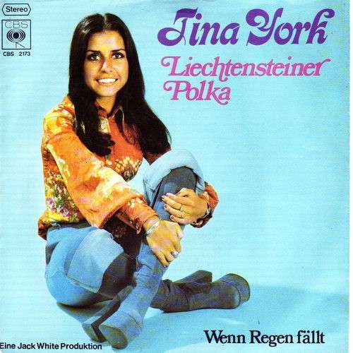 Cover Tina York - Liechtensteiner Polka (7, Single) Schallplatten Ankauf