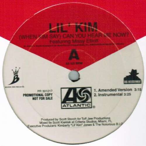 Cover Lil' Kim Featuring Missy Elliott - (When Kim Say) Can You Hear Me Now? (12, Promo) Schallplatten Ankauf