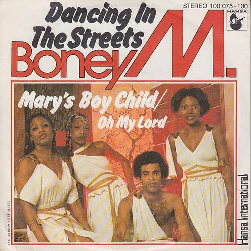 Cover Dancing In The Streets / Mary's Boy Child/Oh My Lord Schallplatten Ankauf