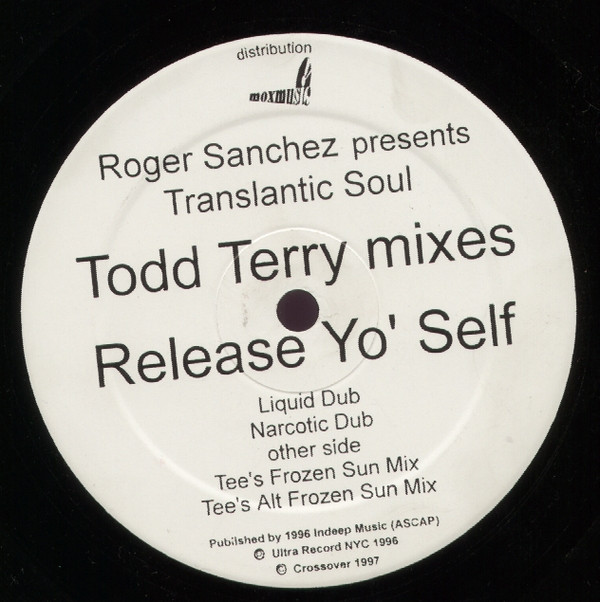 Cover Roger Sanchez Presents Translantic Soul* - Release Yo' Self (Todd Terry Mixes) (12) Schallplatten Ankauf