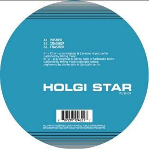 Cover Holgi Star - Pusher (12) Schallplatten Ankauf