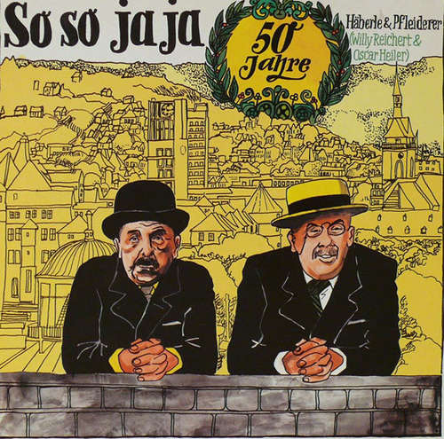 Cover Häberle & Pfleiderer - So So Ja Ja (LP, Mono, Club) Schallplatten Ankauf