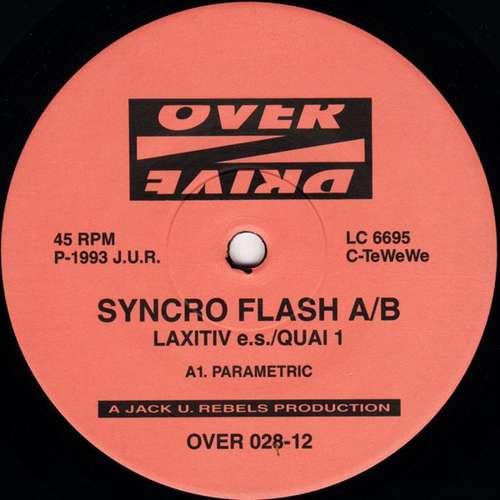 Cover Syncro Flash A/B - Laxitiv E.S. / Quai 1 (12) Schallplatten Ankauf