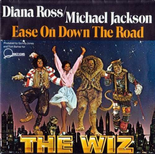 Cover Diana Ross / Michael Jackson - Ease On Down The Road (7, RE) Schallplatten Ankauf