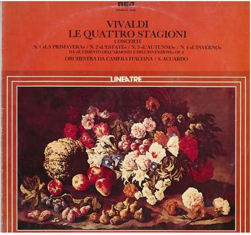 Cover Vivaldi*, Orchestra da Camera Italiana, S. Accardo* - Le Quattro Stagioni (LP) Schallplatten Ankauf