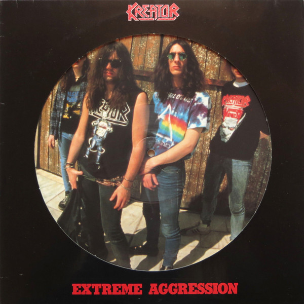 Cover Kreator - Extreme Aggression (LP, Album, Pic) Schallplatten Ankauf