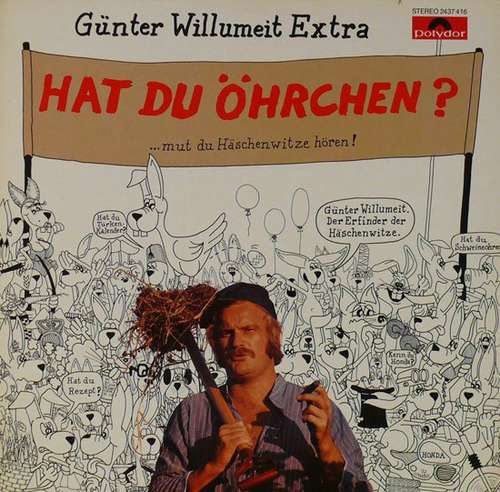 Bild Günter Willumeit - Hat Du Öhrchen? ...Mut Du Häschenwitze Hören! (LP) Schallplatten Ankauf
