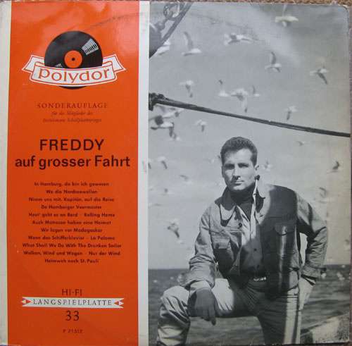 Cover Freddy* - Freddy Auf Grosser Fahrt (LP, Album, Mono, Club, RE, S/Edition) Schallplatten Ankauf