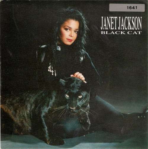 Cover Janet Jackson - Black Cat (7) Schallplatten Ankauf