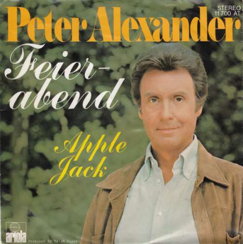 Cover Peter Alexander - Feierabend (7, Single) Schallplatten Ankauf