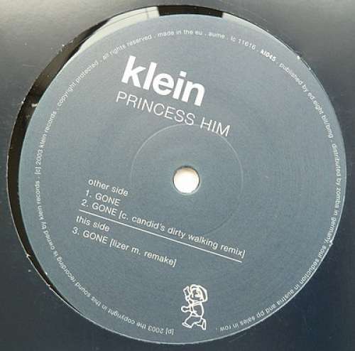 Cover Princess Him - Gone (12) Schallplatten Ankauf
