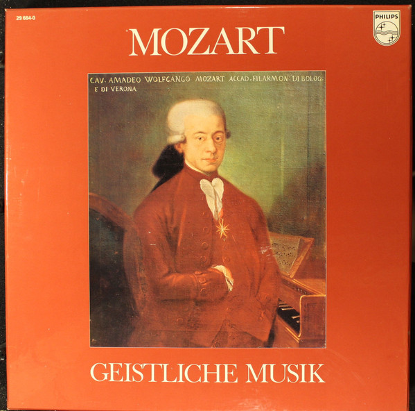 Cover Mozart* - Geistliche Musik (7xLP, Club + Box) Schallplatten Ankauf