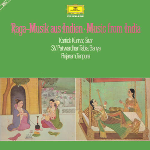 Cover Kartick Kumar / S.V. Patwardhan / Rajaram - Raga-Musik Aus Indien • Music From India (2xLP, Comp) Schallplatten Ankauf