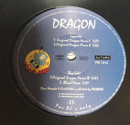 Cover Dragon (12) - Original Dragon Music (12, Promo) Schallplatten Ankauf