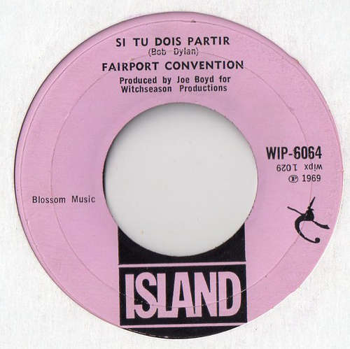 Cover Fairport Convention - Si Tu Dois Partir (7, Single, Lar) Schallplatten Ankauf