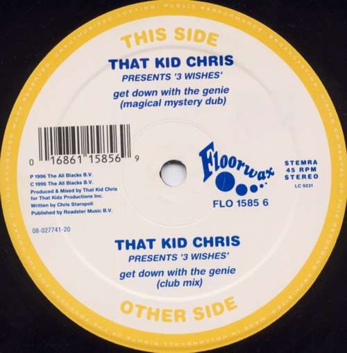 Bild That Kid Chris Presents 3 Wishes - Get Down With The Genie (12) Schallplatten Ankauf