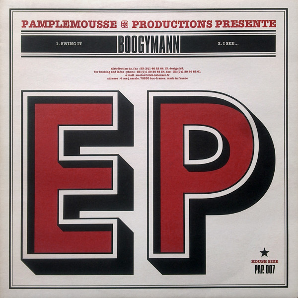 Cover Boogymann / Lidledatac vs Monsieur X - EP (12, EP) Schallplatten Ankauf