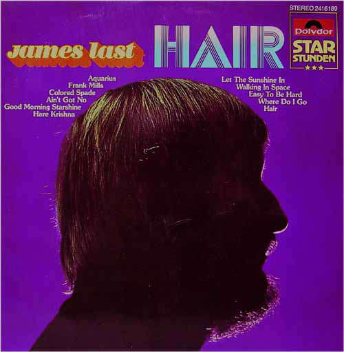 Cover James Last - Hair (LP, Album, RE) Schallplatten Ankauf
