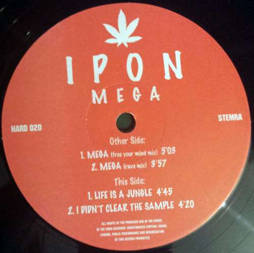 Cover Ipon - Mega (12) Schallplatten Ankauf