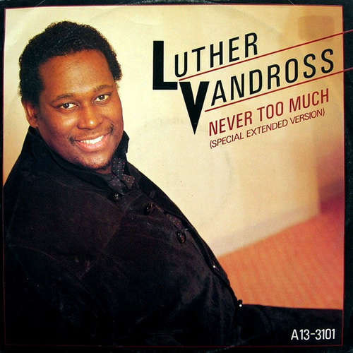 Cover Luther Vandross - Never Too Much (12) Schallplatten Ankauf