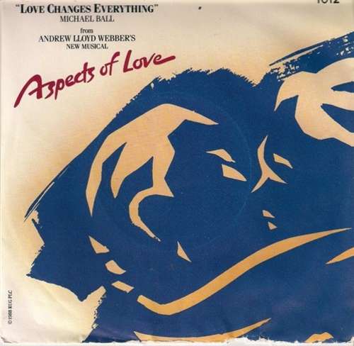 Cover Michael Ball - Love Changes Everything (7, Single) Schallplatten Ankauf