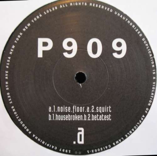 Cover Prototype 909 - Noise Floor (12) Schallplatten Ankauf
