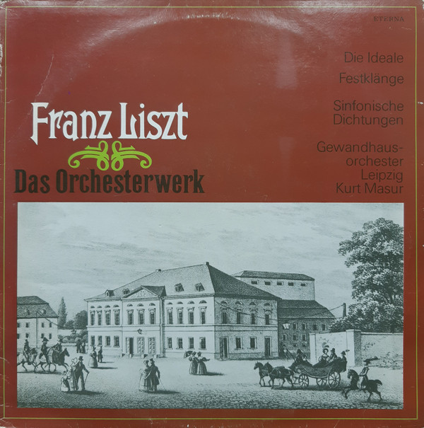 Cover Franz Liszt, Gewandhausorchester Leipzig, Kurt Masur - Die Ideale / Festklänge (Sinfonische Dichtungen) (LP, Bla) Schallplatten Ankauf