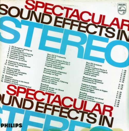 Cover No Artist - Spectacular Sound Effects In Stereo (LP, Album) Schallplatten Ankauf