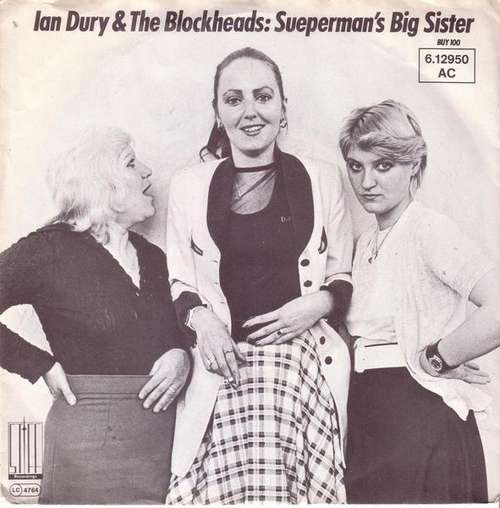 Cover Ian Dury And The Blockheads - Sueperman's Big Sister (7, Single) Schallplatten Ankauf