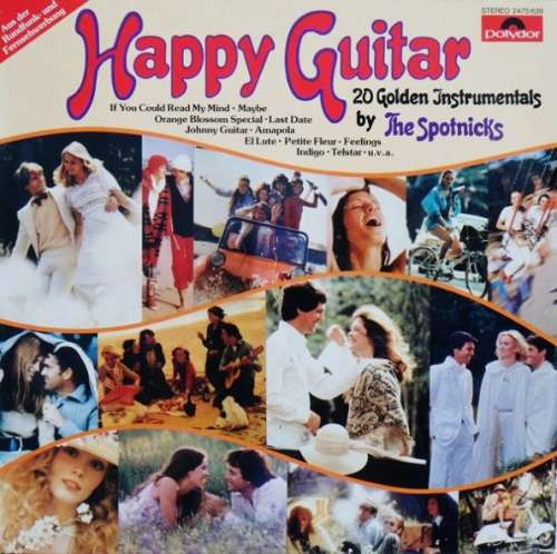 Cover The Spotnicks - Happy Guitar (LP, Comp) Schallplatten Ankauf