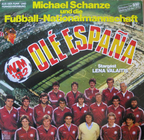 Cover Michael Schanze Und Die Fußball-Nationalmannschaft - Olé España (LP, Album) Schallplatten Ankauf