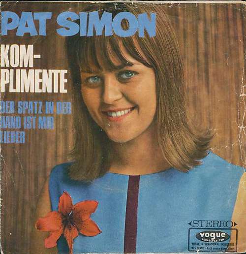 Cover Pat Simon - Komplimente / Der Spatz In Der Hand (7, Single) Schallplatten Ankauf