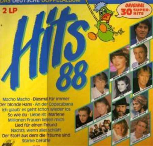 Cover Various - Hits '88 - Das Deutsche Doppelalbum (2xLP, Comp) Schallplatten Ankauf