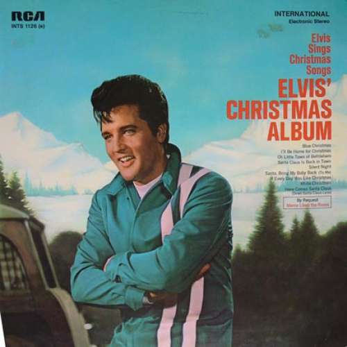 Cover Elvis' Christmas Album Schallplatten Ankauf