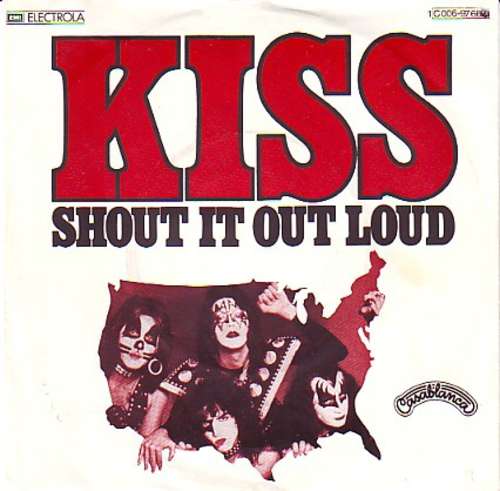 Cover Kiss - Shout It Out Loud (7, Single) Schallplatten Ankauf