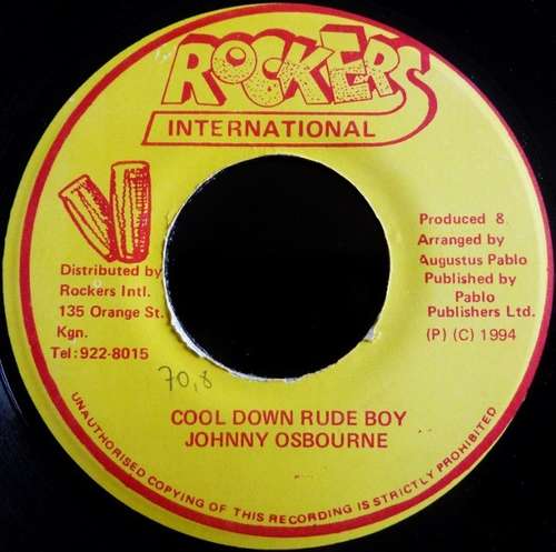 Cover Cool Down Rude Boy Schallplatten Ankauf