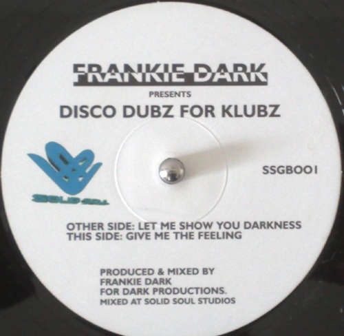 Cover Frankie Dark - Disco Dubz For Klubz (12) Schallplatten Ankauf