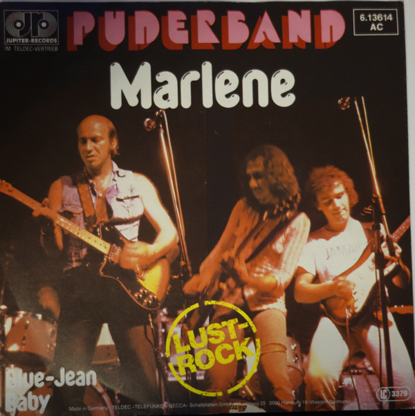 Cover Puderband - Marlene (7) Schallplatten Ankauf